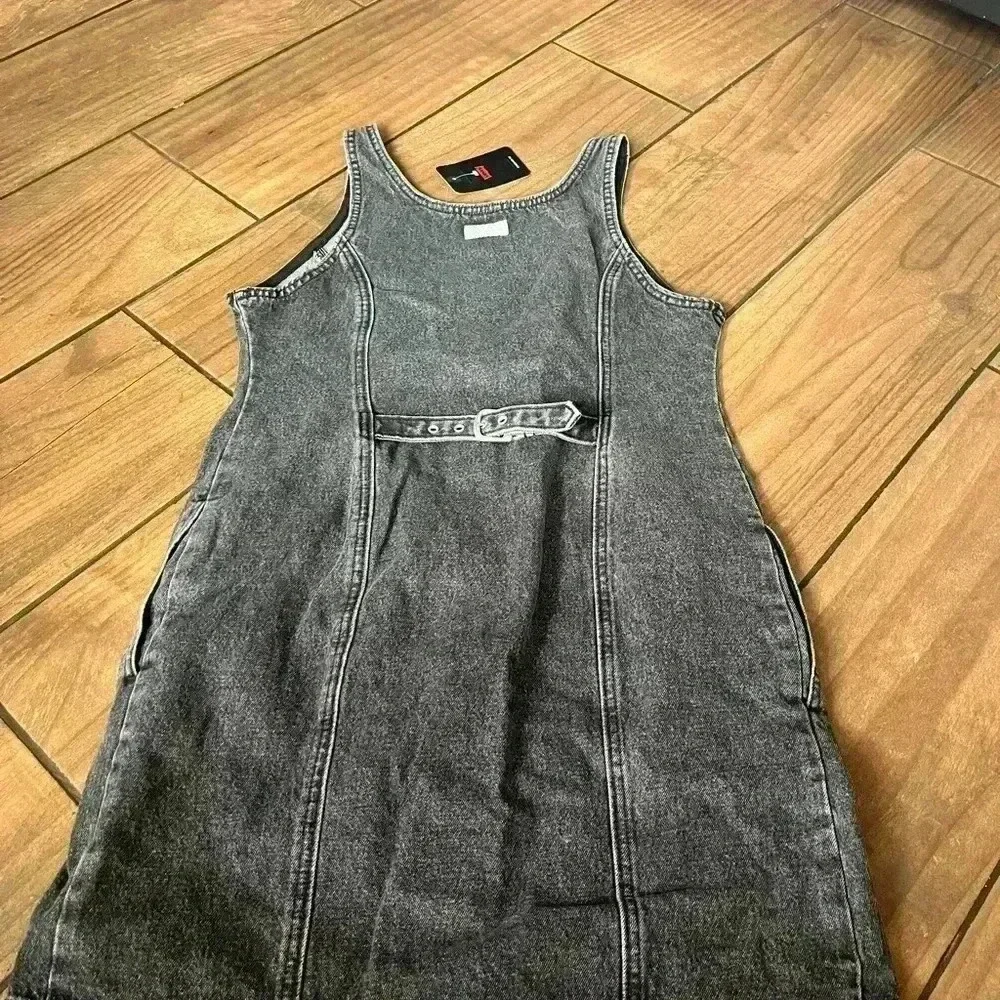 NWT Levi's Women's Tuli Denim Mini Dress medium - Picture 5 of 5
